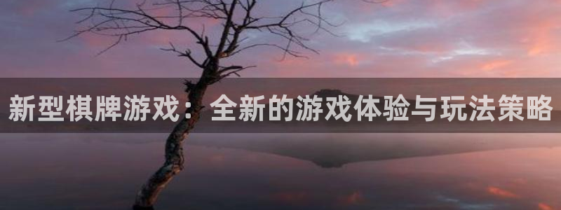 蓝冠娱乐注册登录平台：新型棋牌游戏：全新的游戏体验与玩法策略